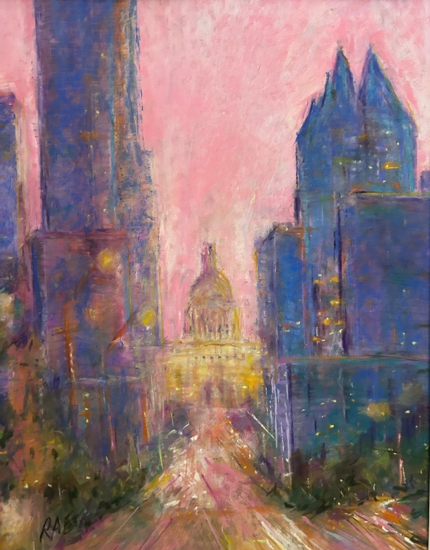 Congress Avenue by artist Alan Ehrlich